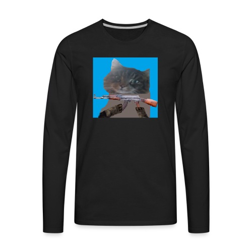 cat - Men's Premium Long Sleeve T-Shirt
