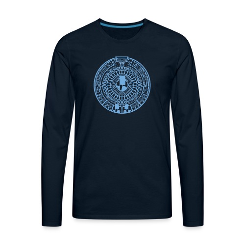 SpyFu Mayan - Men's Premium Long Sleeve T-Shirt