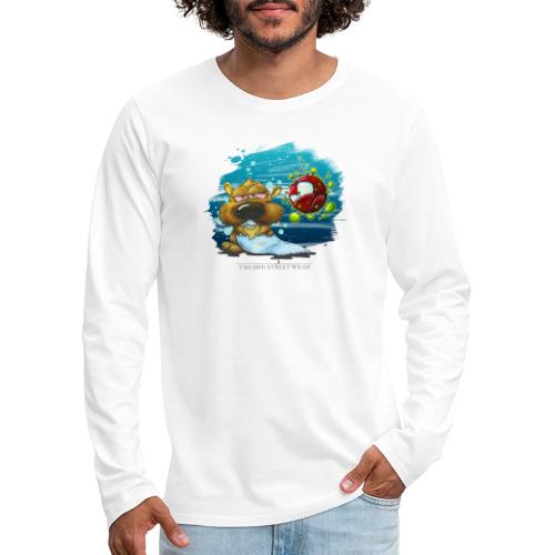 the tragic of life - Men's Premium Long Sleeve T-Shirt