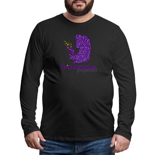 Official Bright Futures Pageant Logo - Men's Premium Long Sleeve T-Shirt