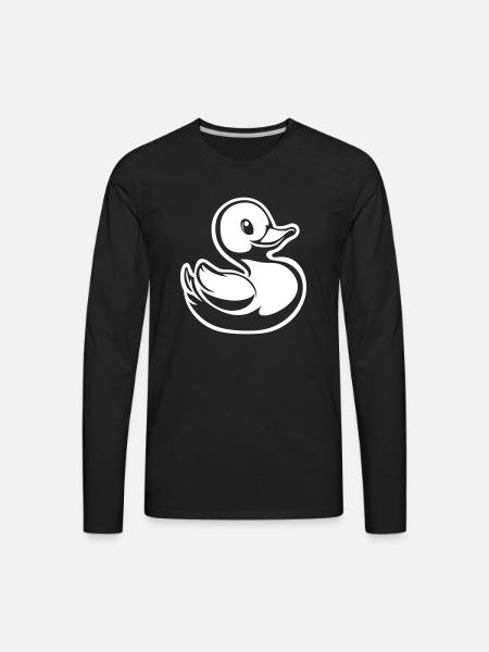 Rubber ducky - Men's Premium Long Sleeve T-Shirt - black
