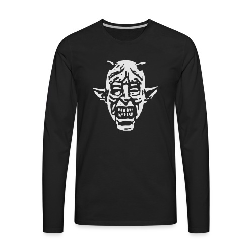 Devil Face - Men's Premium Long Sleeve T-Shirt
