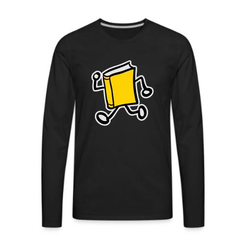 internal bally solo 3 colour white outline - Men's Premium Long Sleeve T-Shirt