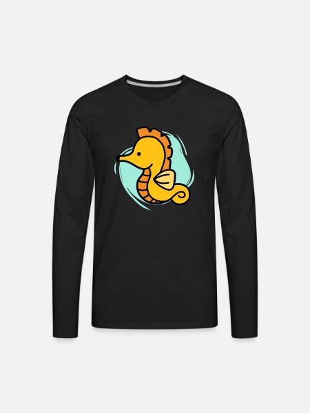 Cute Ba 1 1 - Men's Premium Long Sleeve T-Shirt - black