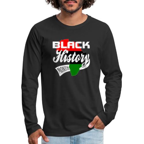Black History Month - Men's Premium Long Sleeve T-Shirt