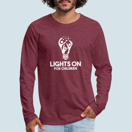 LOFC white - Men's Premium Long Sleeve T-Shirt