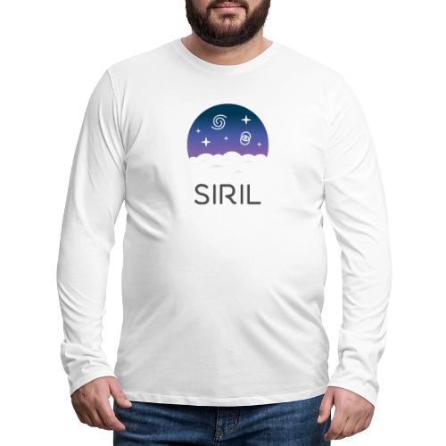 Siril logo 2021 - Men's Premium Long Sleeve T-Shirt