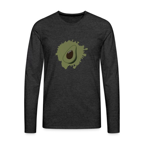 Avocado splat - Men's Premium Long Sleeve T-Shirt
