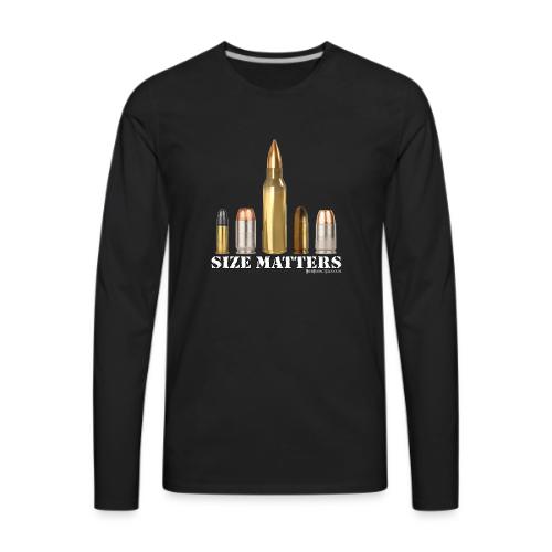 SIZE MATTERS - Men's Premium Long Sleeve T-Shirt