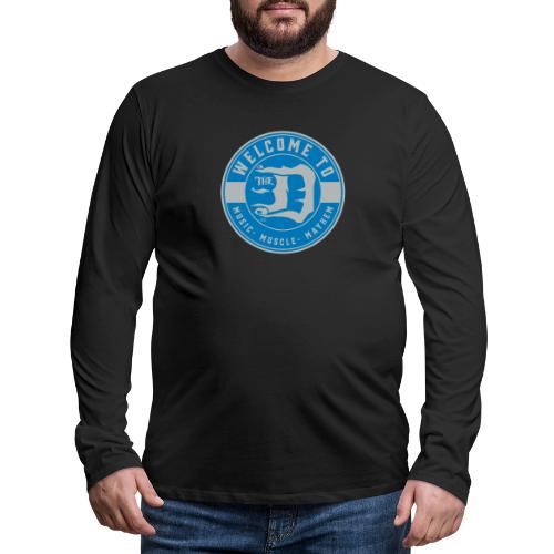 Welcome to the D® Badge 5 - Men's Premium Long Sleeve T-Shirt