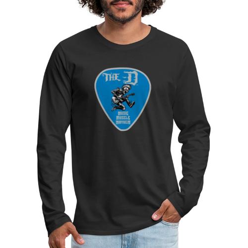 The D® Shop Official - Guitar Pick Rocker 6 - Men's Premium Long Sleeve T-Shirt
