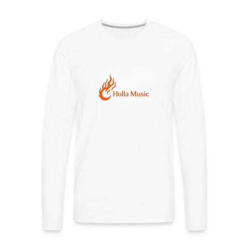 Holla Music - Men's Premium Long Sleeve T-Shirt