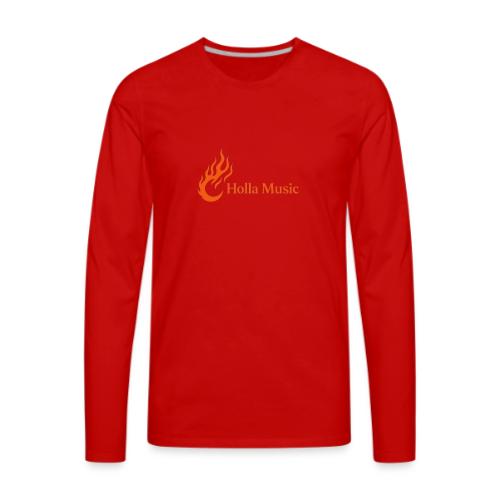 Holla Music - Men's Premium Long Sleeve T-Shirt
