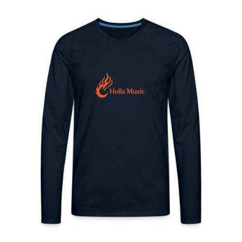 Holla Music - Men's Premium Long Sleeve T-Shirt