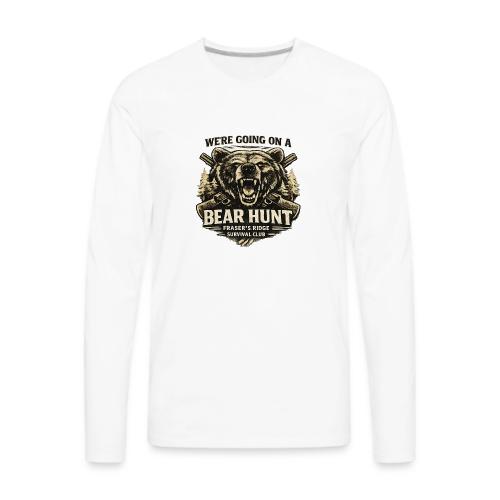 BEAR HUNT - Men's Premium Long Sleeve T-Shirt