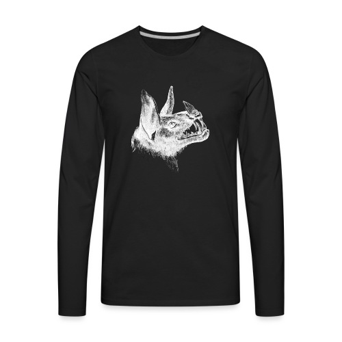 Bat Head - Men's Premium Long Sleeve T-Shirt