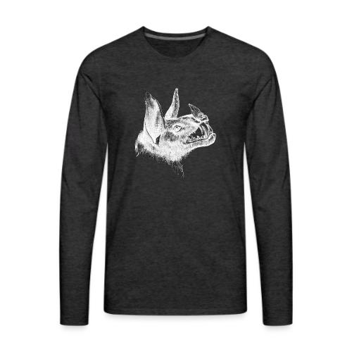 Bat Head - Men's Premium Long Sleeve T-Shirt