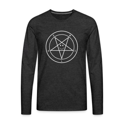 Smile Pentagram - Men's Premium Long Sleeve T-Shirt