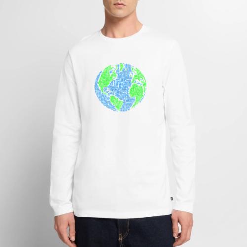 Global PEACE Sphere - Men's Premium Long Sleeve T-Shirt