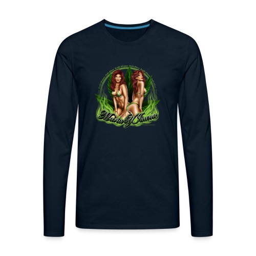 Maria y Juana by RollinLow - Men's Premium Long Sleeve T-Shirt