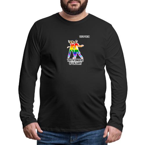 2023 YSC Pride - They/Them - Men's Premium Long Sleeve T-Shirt