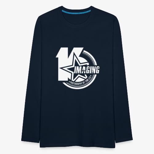 16IMAGING Badge White - Men's Premium Long Sleeve T-Shirt