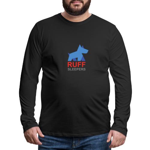 ruffsleepers logo 01 - Men's Premium Long Sleeve T-Shirt