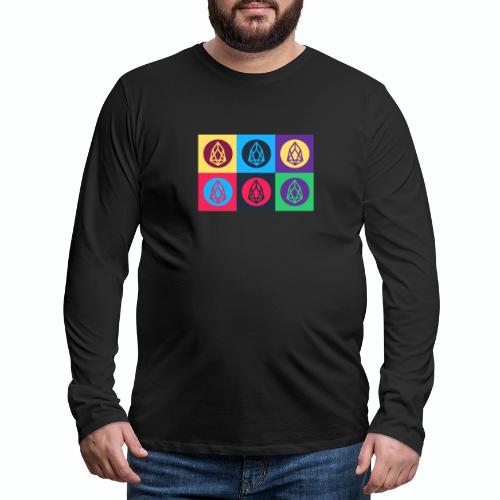 EOS POP ART T-SHIRT - Men's Premium Long Sleeve T-Shirt