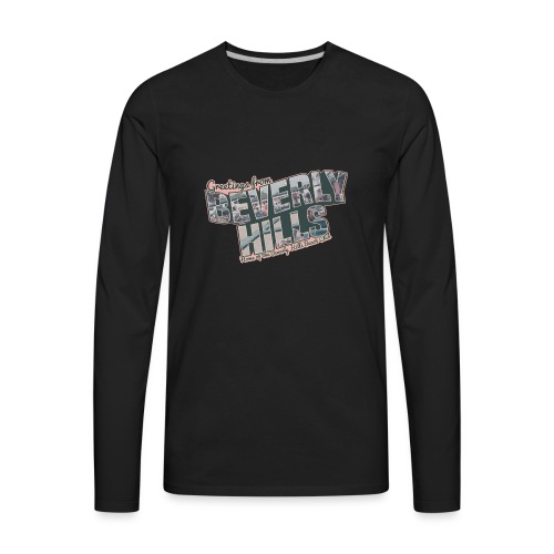 90210 Greetings Tee - Men's Premium Long Sleeve T-Shirt