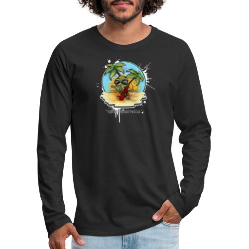 let's have a safe surf home - Men's Premium Long Sleeve T-Shirt