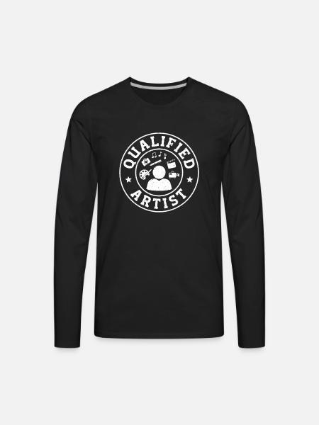 Artist Artist - Men's Premium Long Sleeve T-Shirt - black