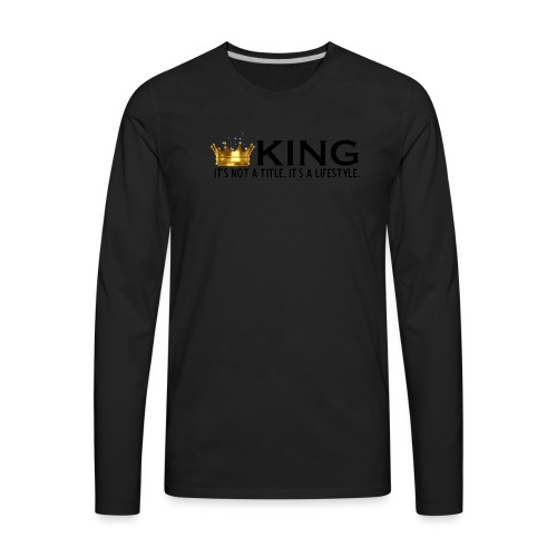 King - Men's Premium Long Sleeve T-Shirt