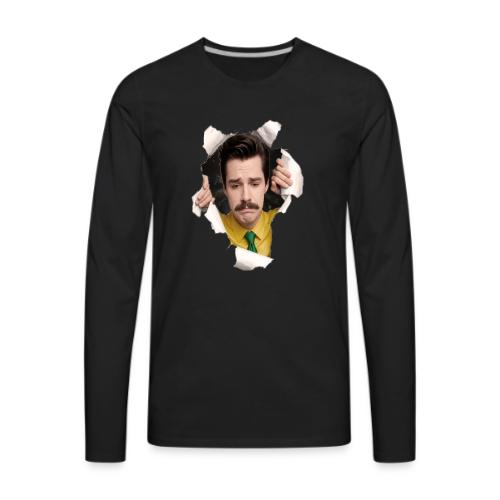 Mr. Matheson Chest Burster - Men's Premium Long Sleeve T-Shirt