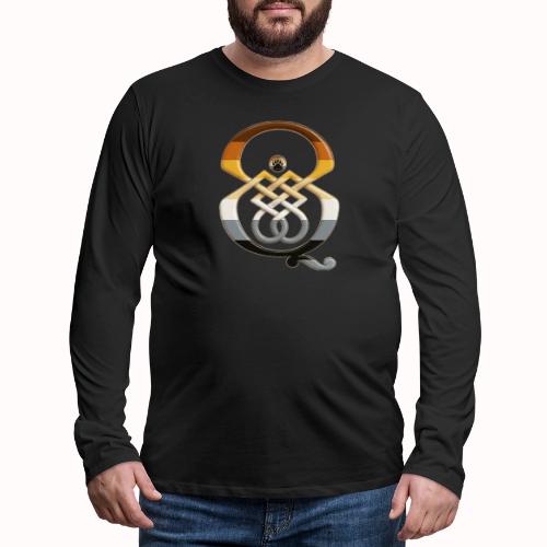 bear pride - Men's Premium Long Sleeve T-Shirt