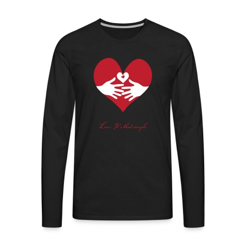 Love - Men's Premium Long Sleeve T-Shirt