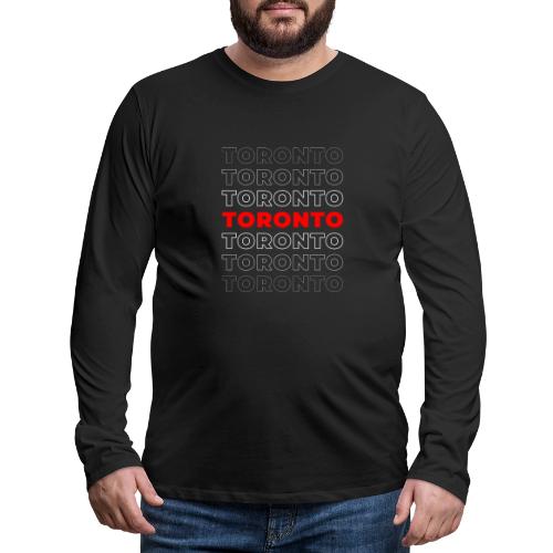 Toronto Type - Men's Premium Long Sleeve T-Shirt