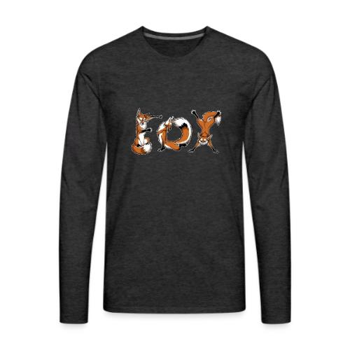 YOGA Foxes - Men's Premium Long Sleeve T-Shirt