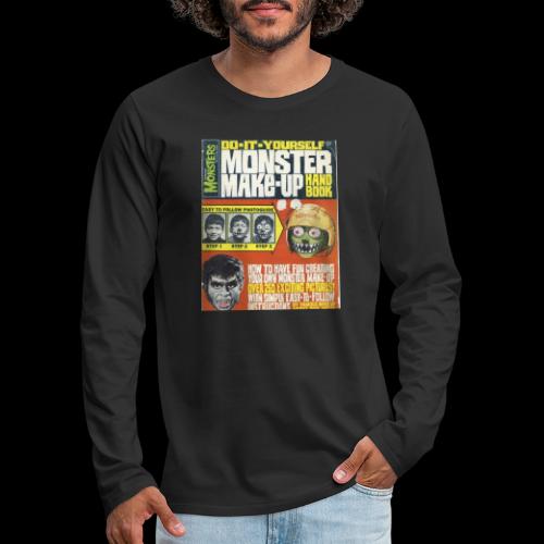 Famous Monsters Make Up Hand Book Ad - Men's Premium Long Sleeve T-Shirt