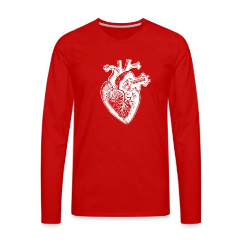 Heart - Men's Premium Long Sleeve T-Shirt
