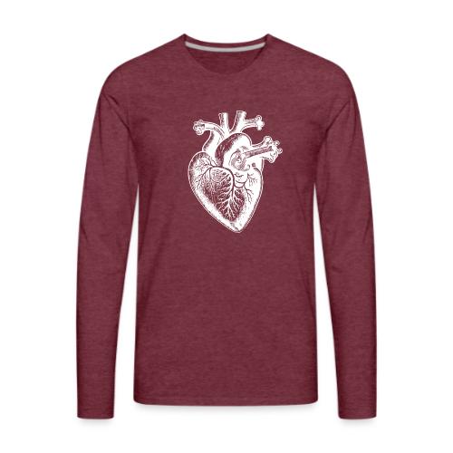Heart - Men's Premium Long Sleeve T-Shirt