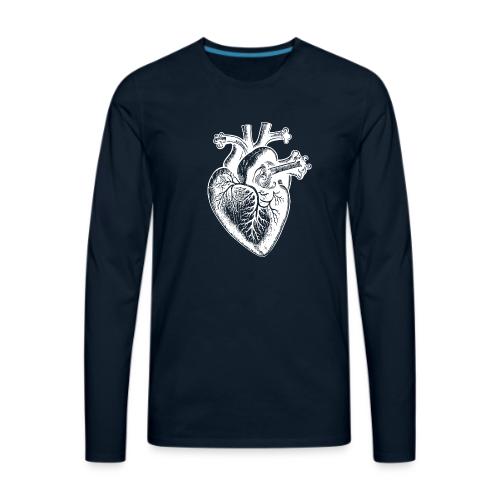 Heart - Men's Premium Long Sleeve T-Shirt