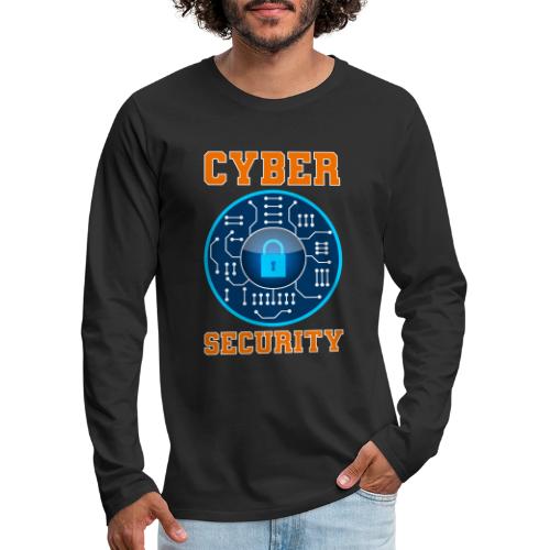 Cycer security: Secure by Design - Men's Premium Long Sleeve T-Shirt