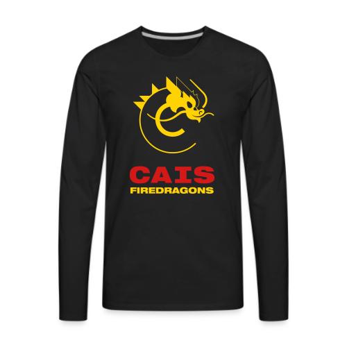 CAIS Firedragons (on Black) - Men's Premium Long Sleeve T-Shirt