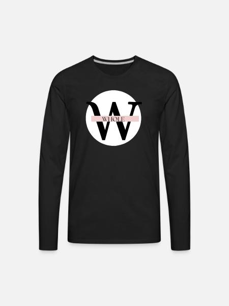 WHOLE - Men's Premium Long Sleeve T-Shirt - black