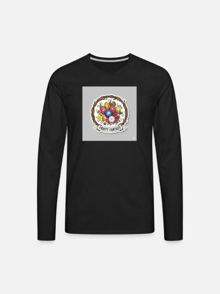 Fruity Fantasy Fruit Medley - Men's Premium Long Sleeve T-Shirt - black