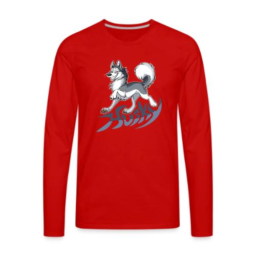 Musky Husky - Men's Premium Long Sleeve T-Shirt