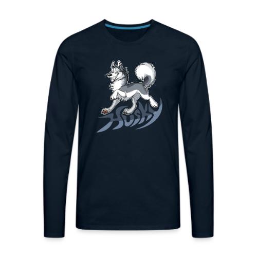 Musky Husky - Men's Premium Long Sleeve T-Shirt