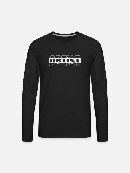 Artist - Men's Premium Long Sleeve T-Shirt - black