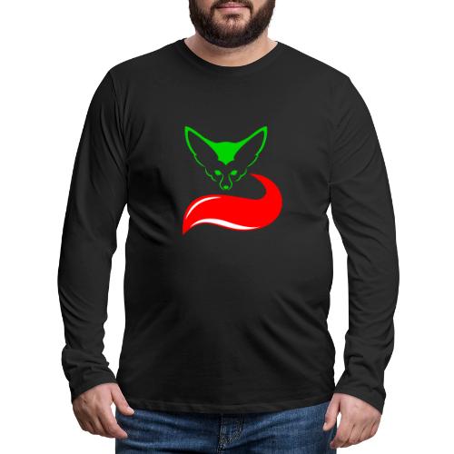 The Fennec, the Desert Fox of Algeria - Men's Premium Long Sleeve T-Shirt