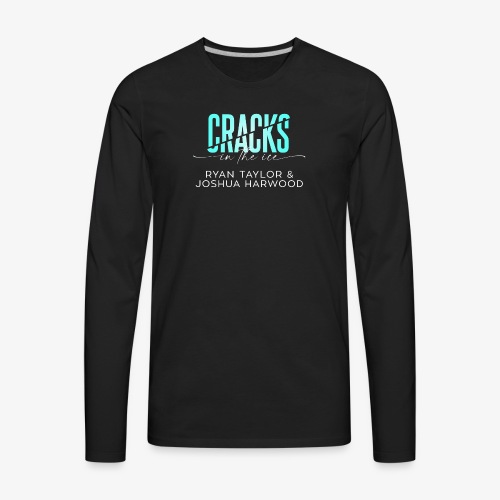 Cracks in the Ice Title White - Men's Premium Long Sleeve T-Shirt